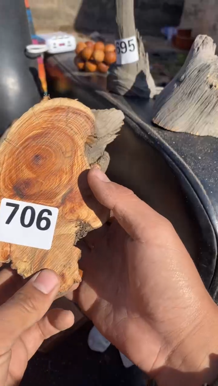 柏木（崖柏）太行陈化崖柏切片！随机（1单1片）706