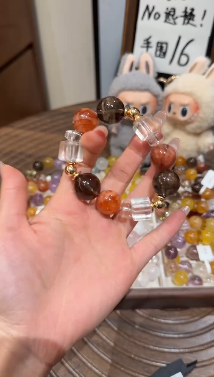 未镶嵌手串水晶） 默认微瑕 多样性发货