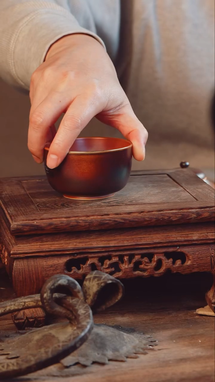 清**月老昌号手工手绘茶器