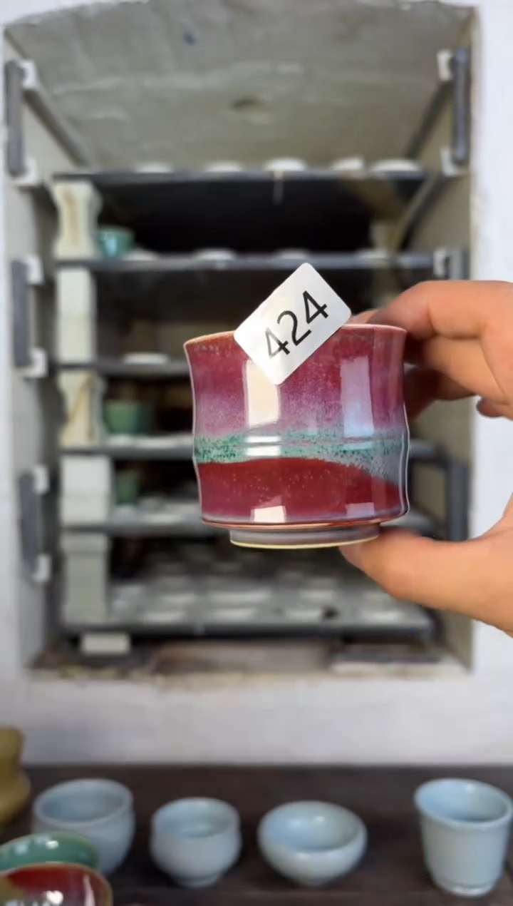 【闪购商品】摆件钧瓷窑变精品茶器