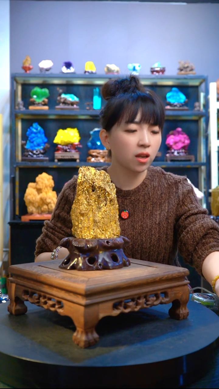 石材精品矿物晶体摆件