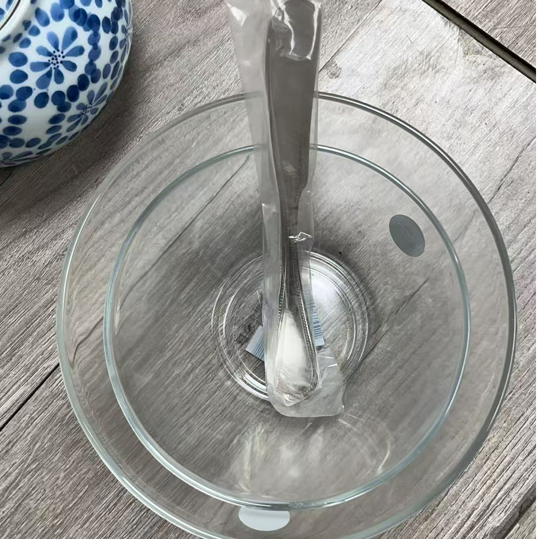 【2件套给进口牛油刀】乐美雅钢化玻璃碗17cm+14cm