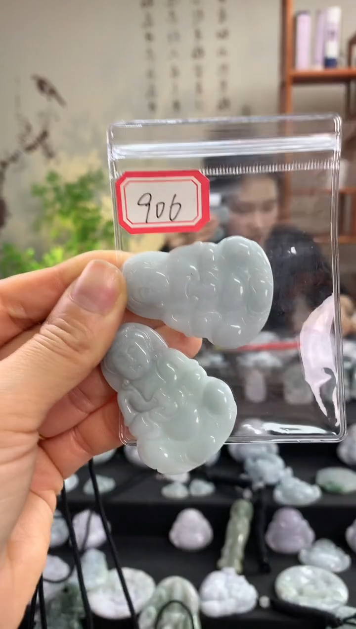 【闪购商品】翡翠颈饰未镶嵌观音906多样性发一件