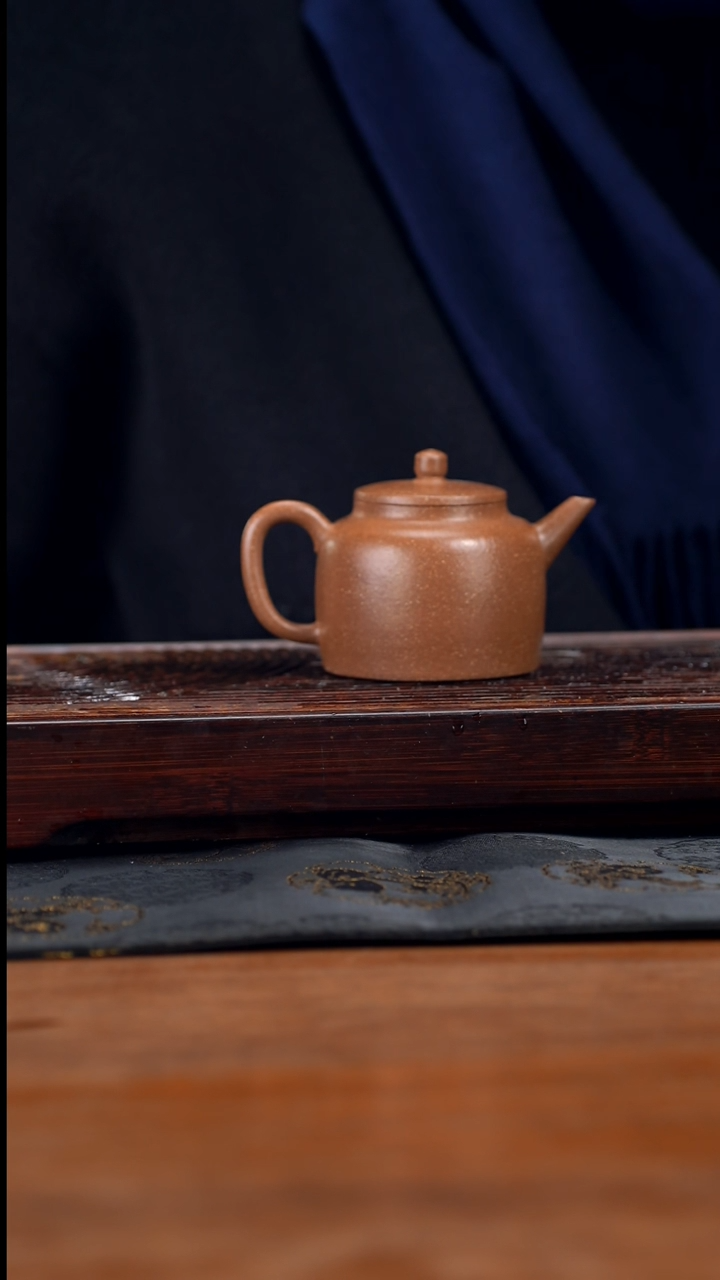 【闪购商品】紫砂茶壶160cc黄龙山原矿段泥明式25