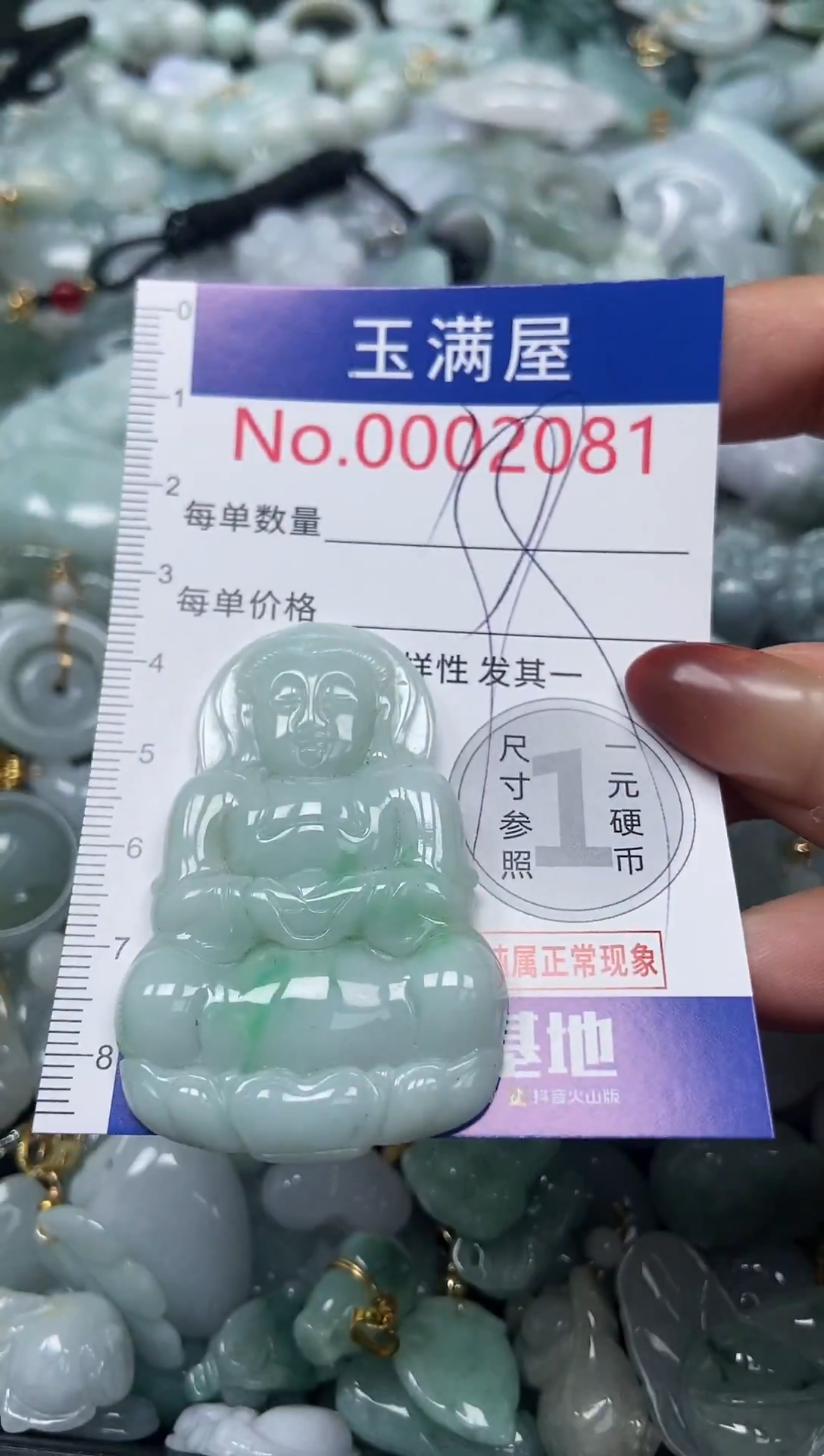 颈饰未镶嵌翡翠2081