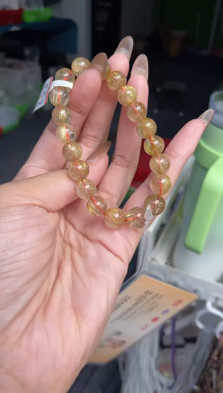 水晶手链未镶嵌9.5±/x-199【钛晶