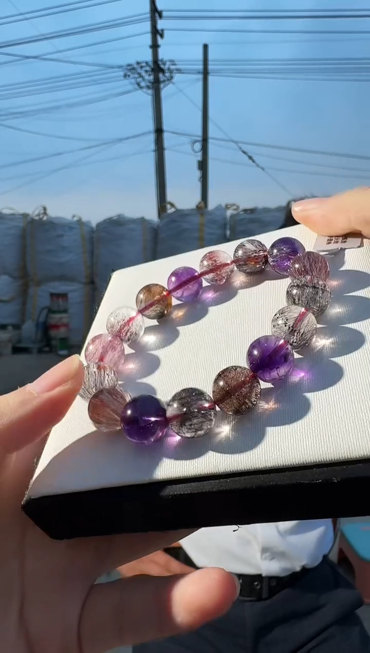 未镶嵌手链水晶生****息1828BB 约12mm