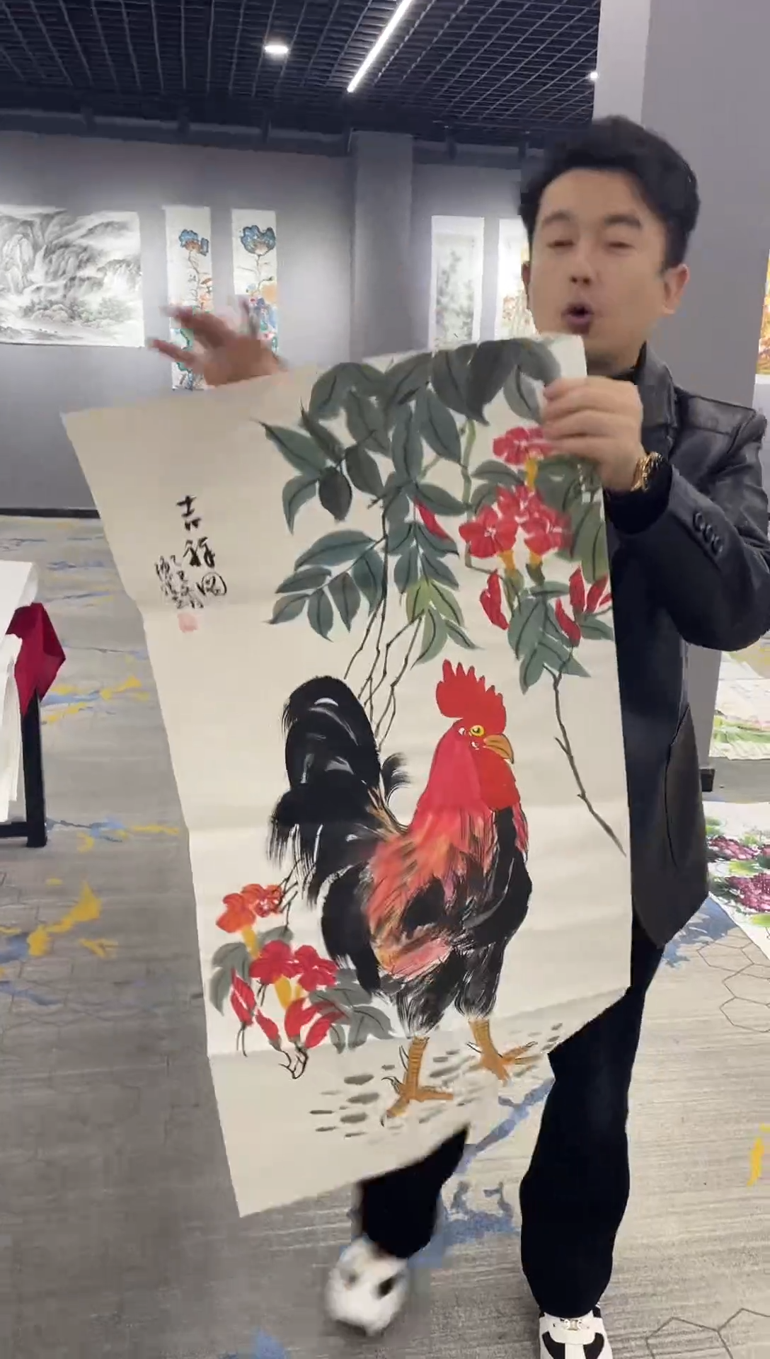 名人名画手工制作