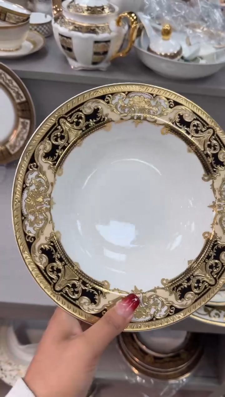 【闪购商品】瓷片8.5寸草帽盘2个  福利价