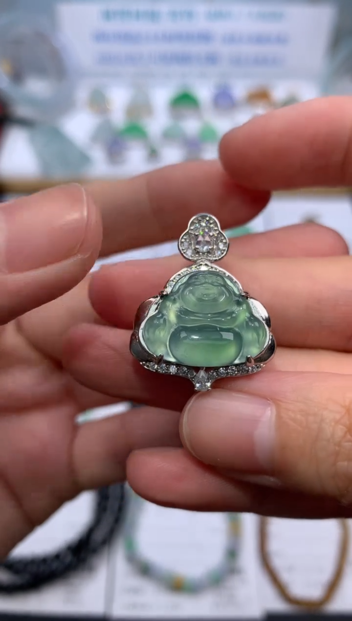 【闪购商品】定制翡翠银S925镶嵌模式推广期24小时鉴赏期