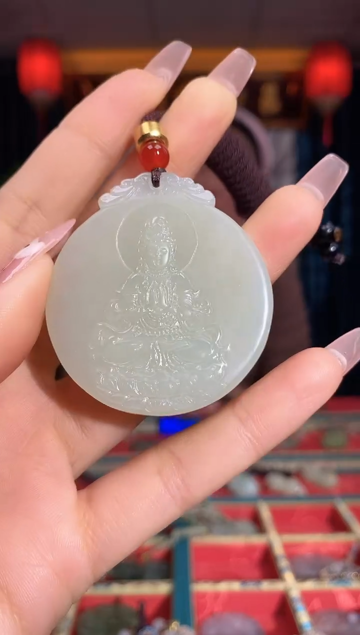 【闪购商品】和田玉颈饰未镶嵌观音