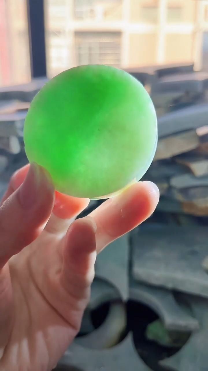 裸石翡翠政****o缅甸翡翠A货1580