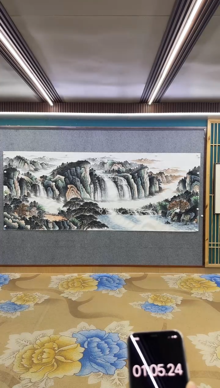 【闪购商品】M邵明义-大丈二-山水国画