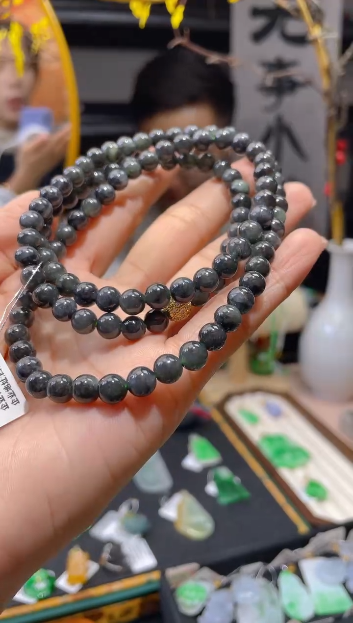 【闪购商品】翡翠颈饰未镶嵌假一赔三