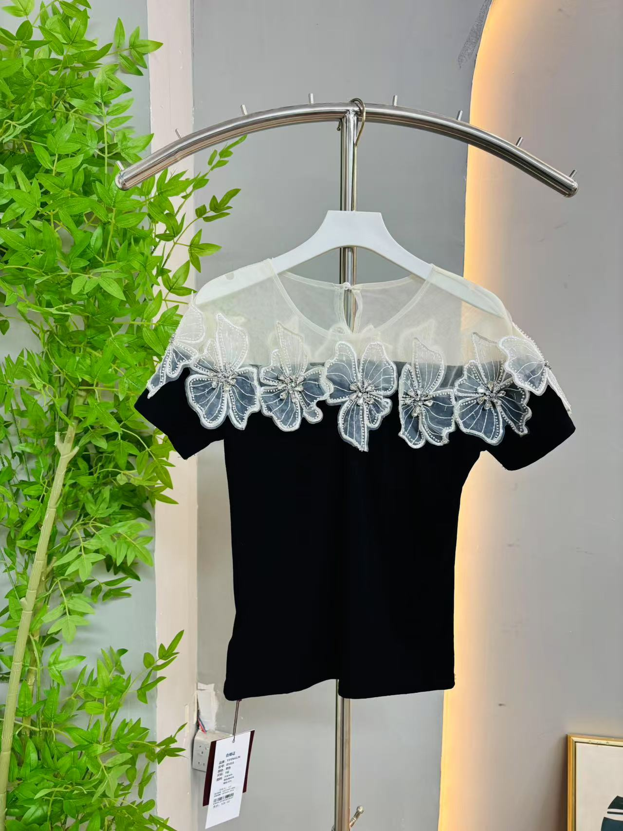 Y12冰冰专属品牌女装（依枫琳）夏款气质修身显瘦女装