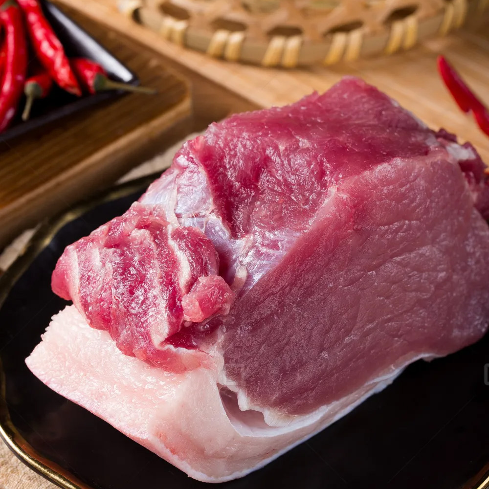《土猪妹》黑毛土猪肉后腿肉5斤