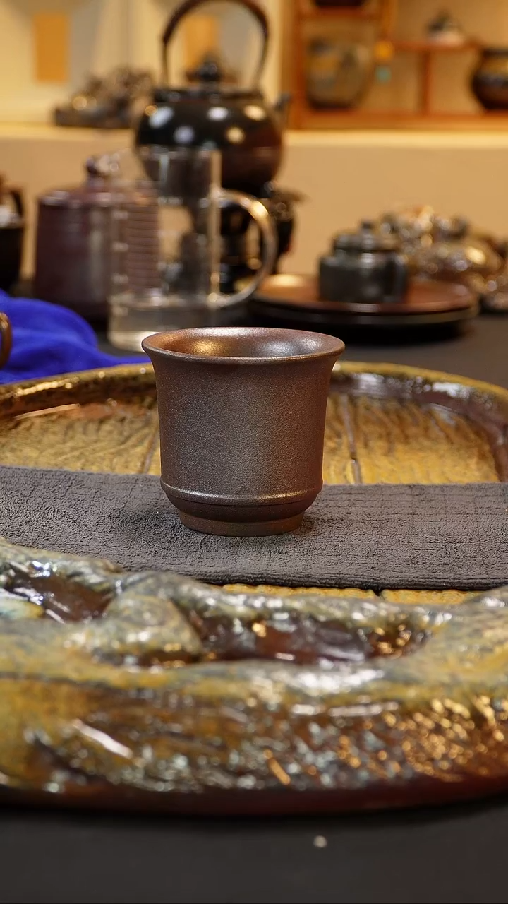 紫砂柴烧纯自然柴烧