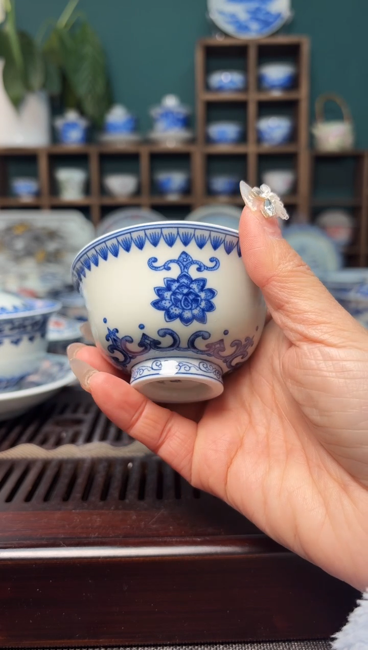 【闪购商品】景德镇龙御陶瓷高温陶瓷茶具（小压手）
