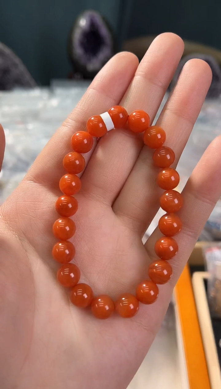 【闪购商品】南红玛瑙手链未镶嵌103多样性发其一