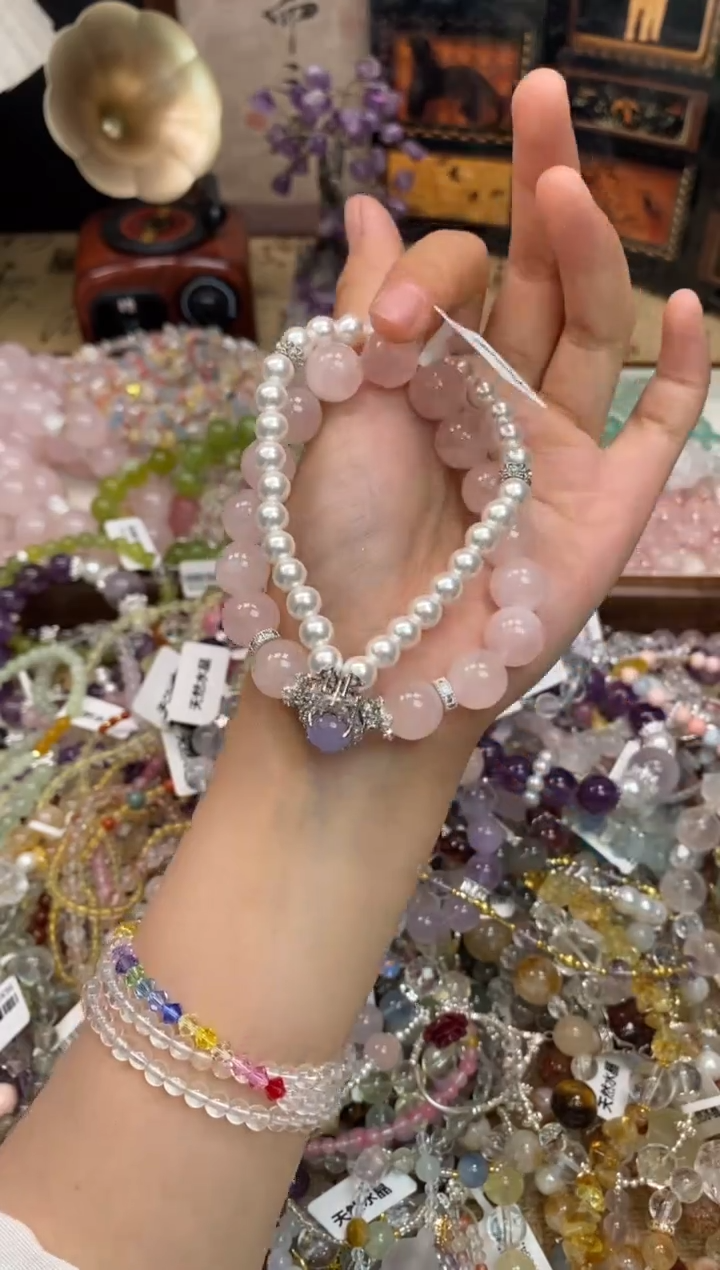 水晶手链未镶嵌369手串