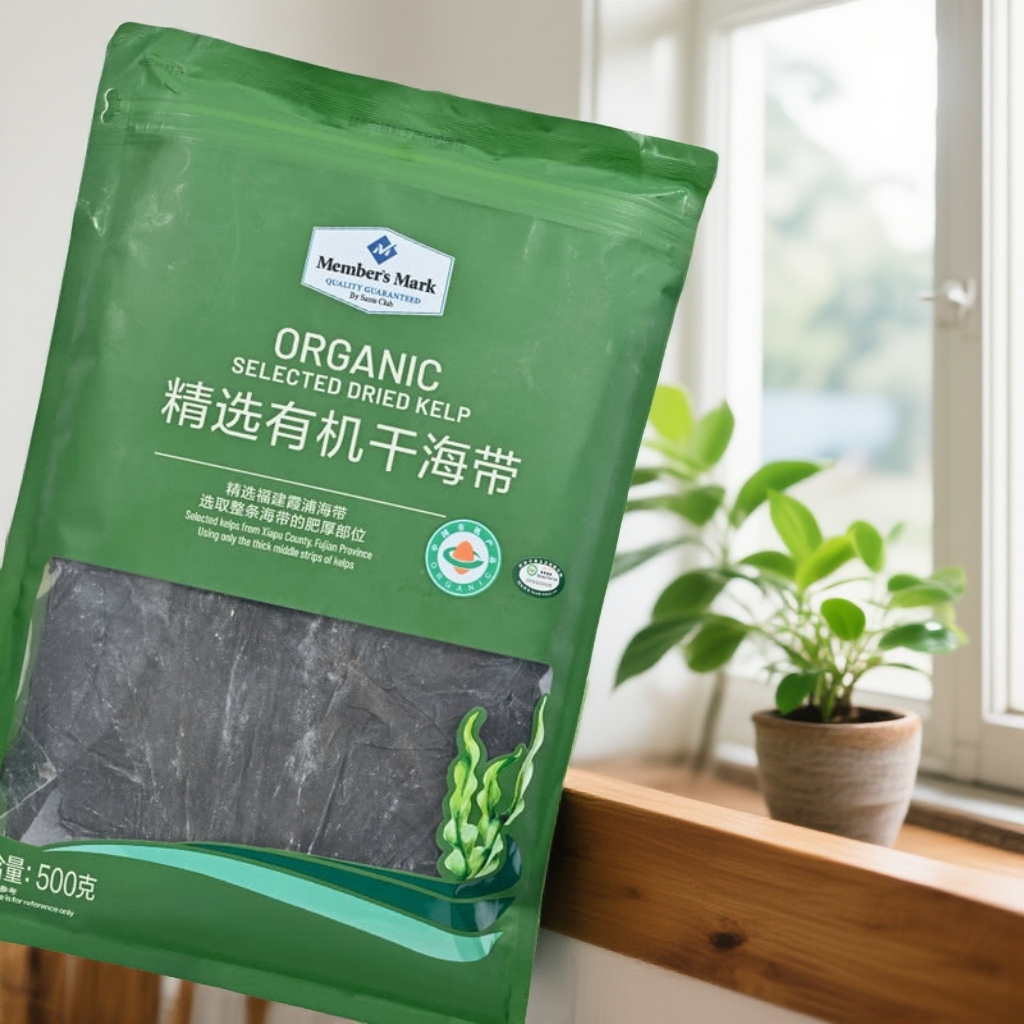 [MM会员商店] 精选有机干海带 500g