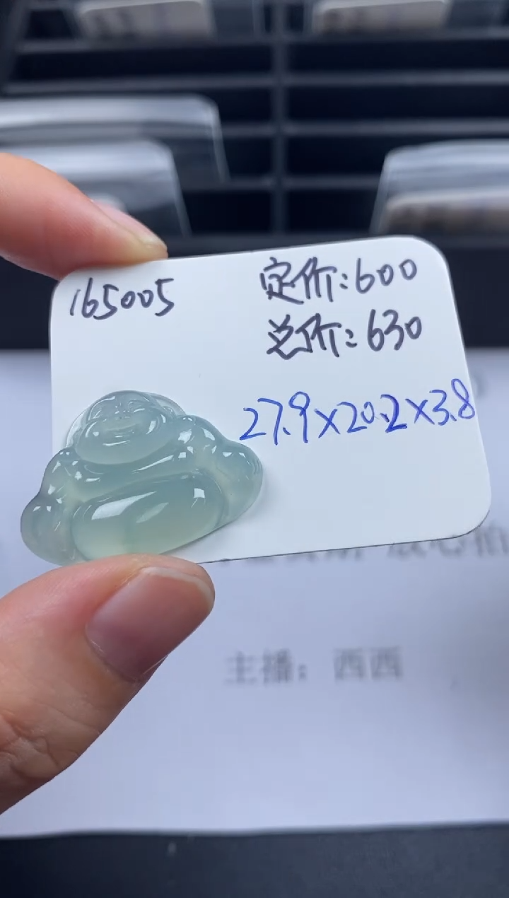 吊坠(不含链)未镶嵌翡翠165005