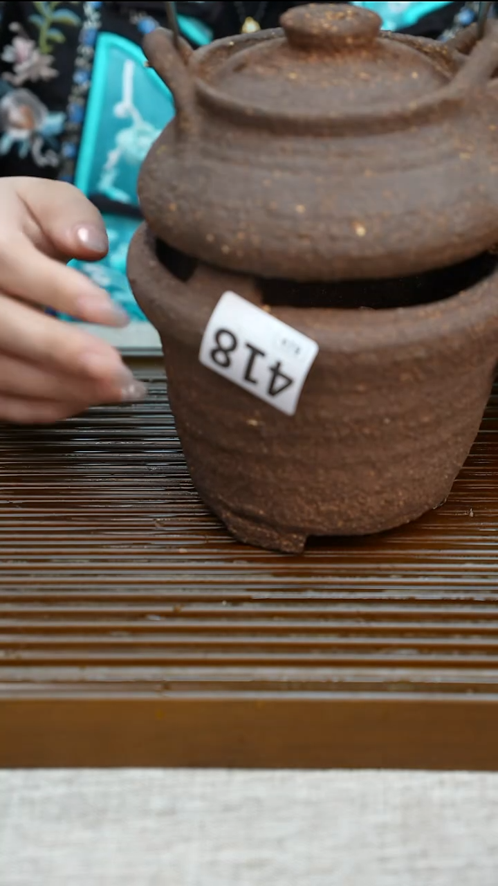 纯手工粗陶茶具每一只不一样