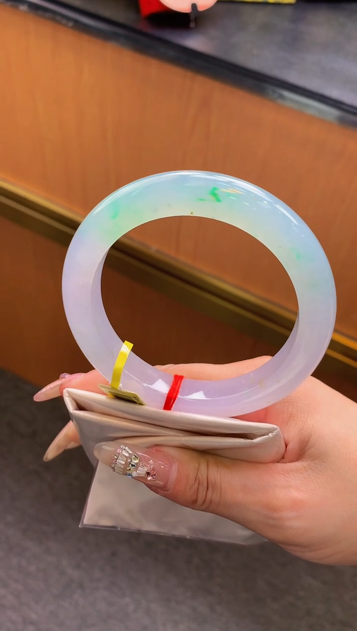 未镶嵌手镯翡翠-F151-正圈63-全款28万-定金2万