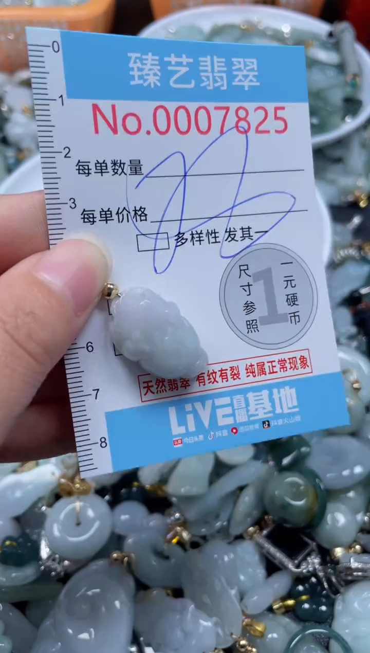 颈饰未镶嵌翡翠7825