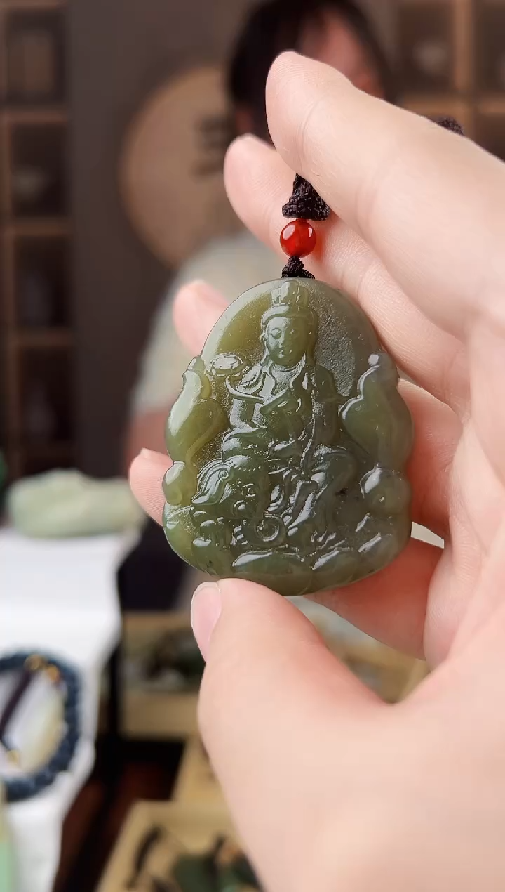 颈饰未镶嵌和田玉拍一发一，多样性发货