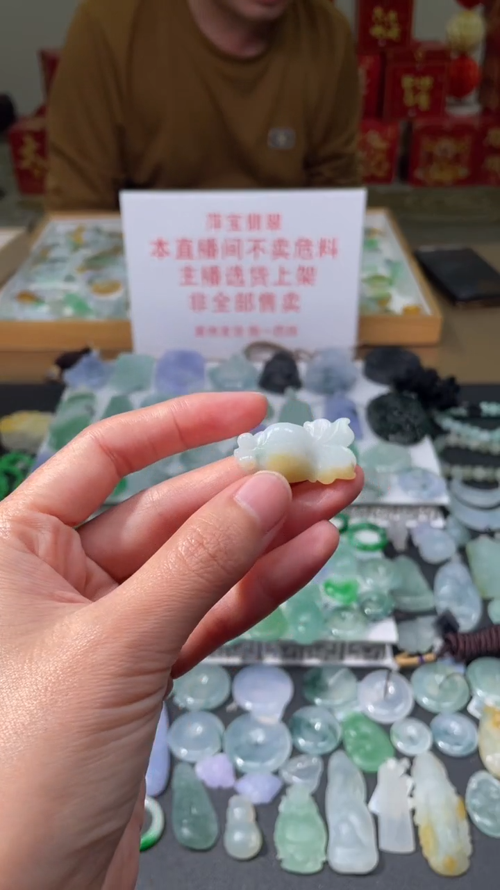 【闪购商品】翡翠未镶嵌吊坠(不含链)|挂件其它A1|