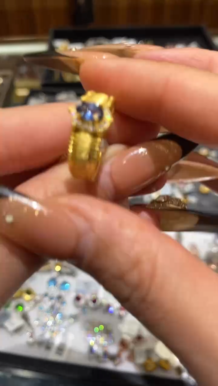 琉璃铜合金楚楚珠宝中古甄选不退换