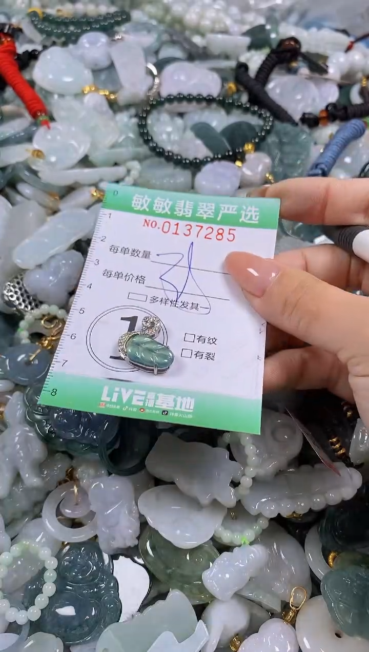 【闪购商品】翡翠颈饰未镶嵌闪购0137285