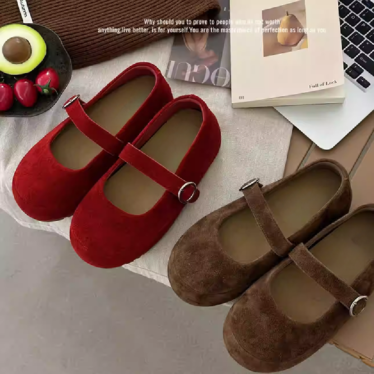 2002-1厚底真皮玛丽珍单鞋