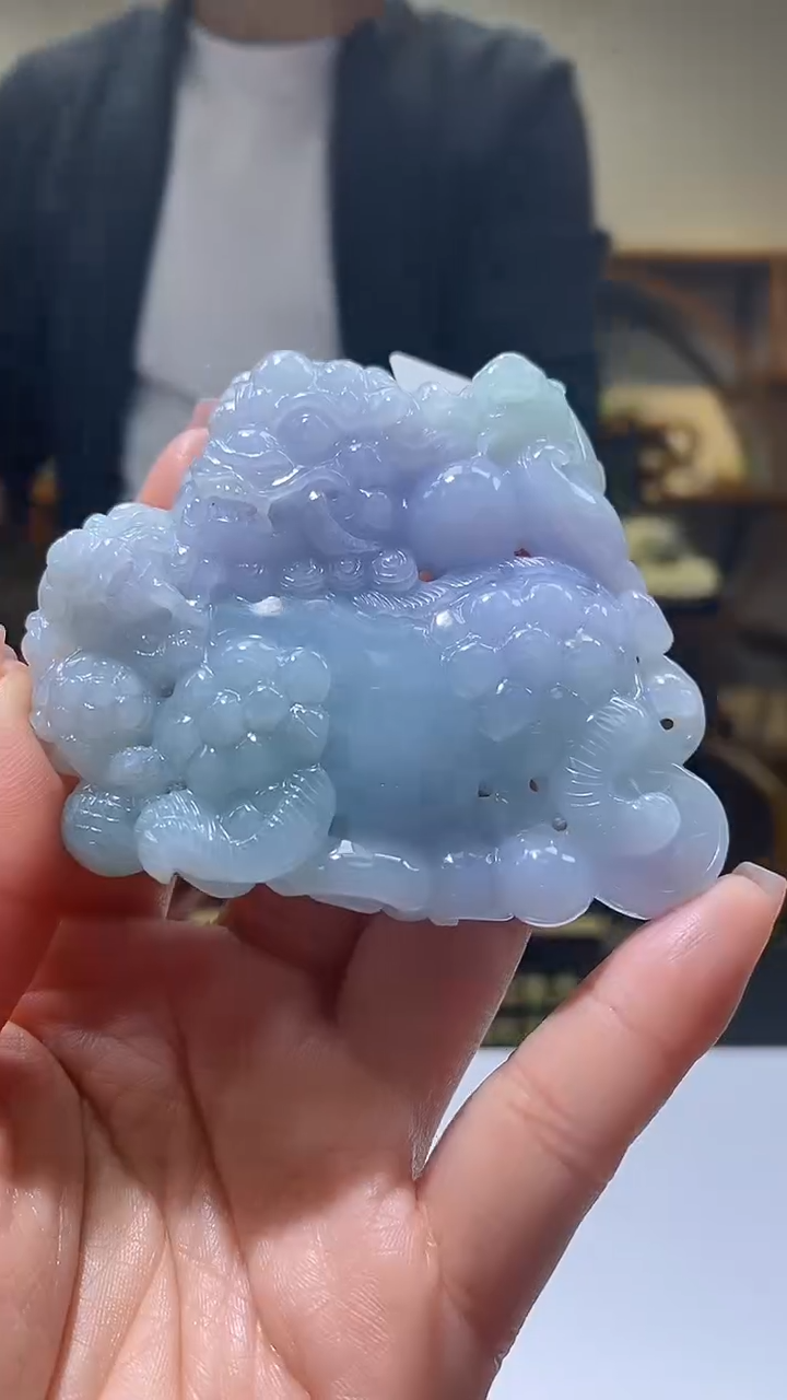 【闪购商品】定制翡翠未镶嵌36/0212/W/望子成龙