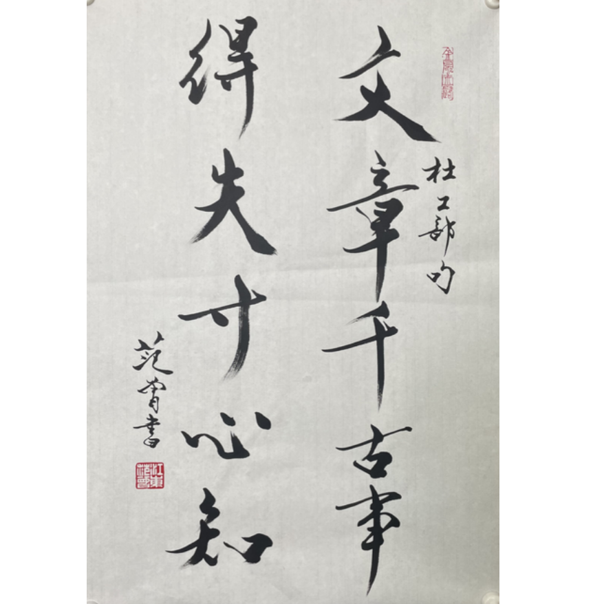 F-R-2926 范老款 书法 69cm*47cm 软片