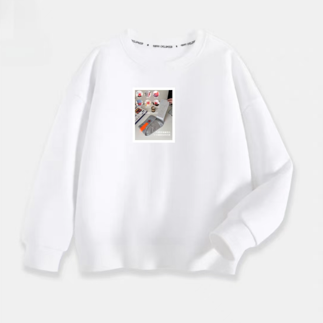 YF 儿童 秋季 卫衣 纯色