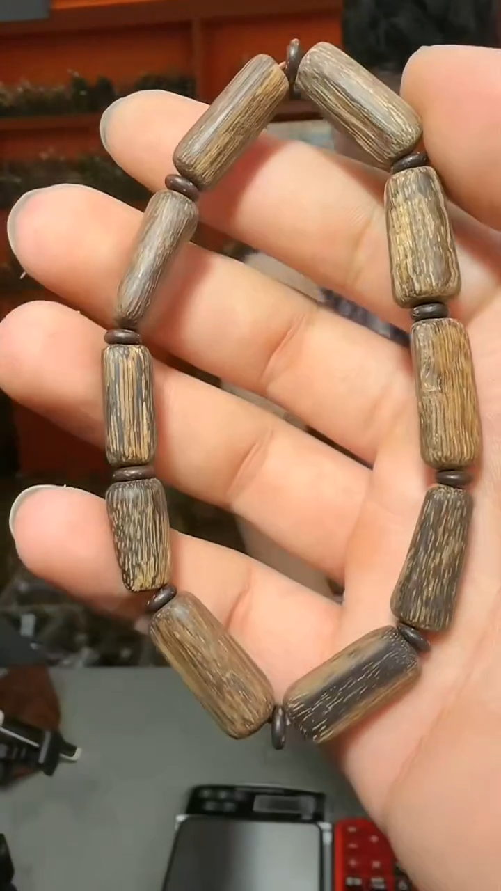沉香手串b3号沉水文莱12g多样性发一