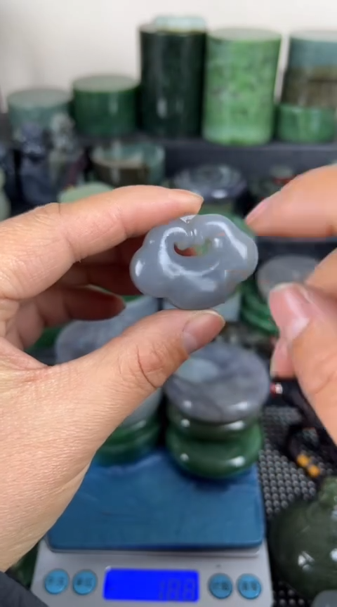 【闪购商品】和田玉珠宝半成品未镶嵌如意