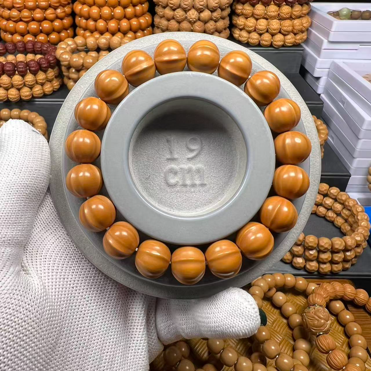 精品·猴头·泡芙鲨鱼13mm+（精品高档猴头手串）