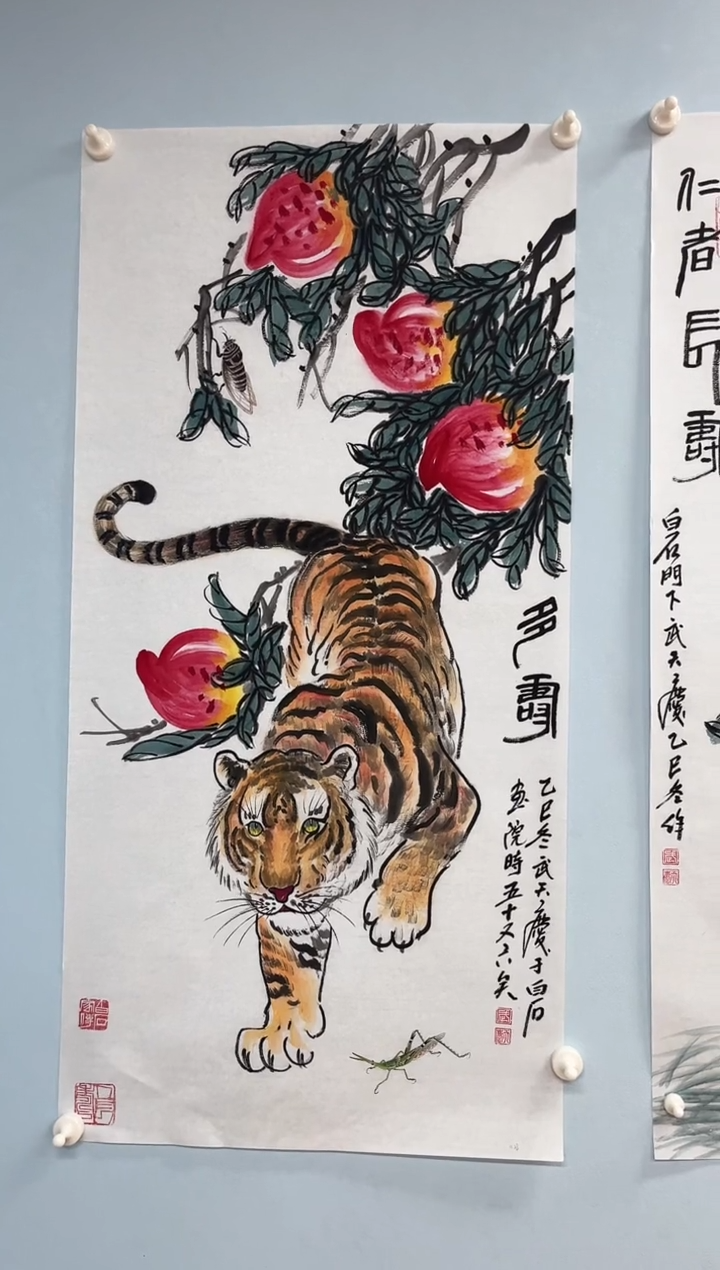 国画武天庆老师多寿