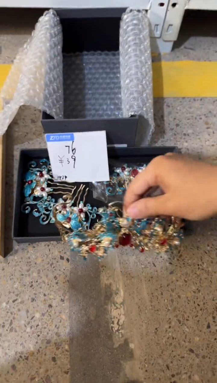 合金布艺头饰一月二76