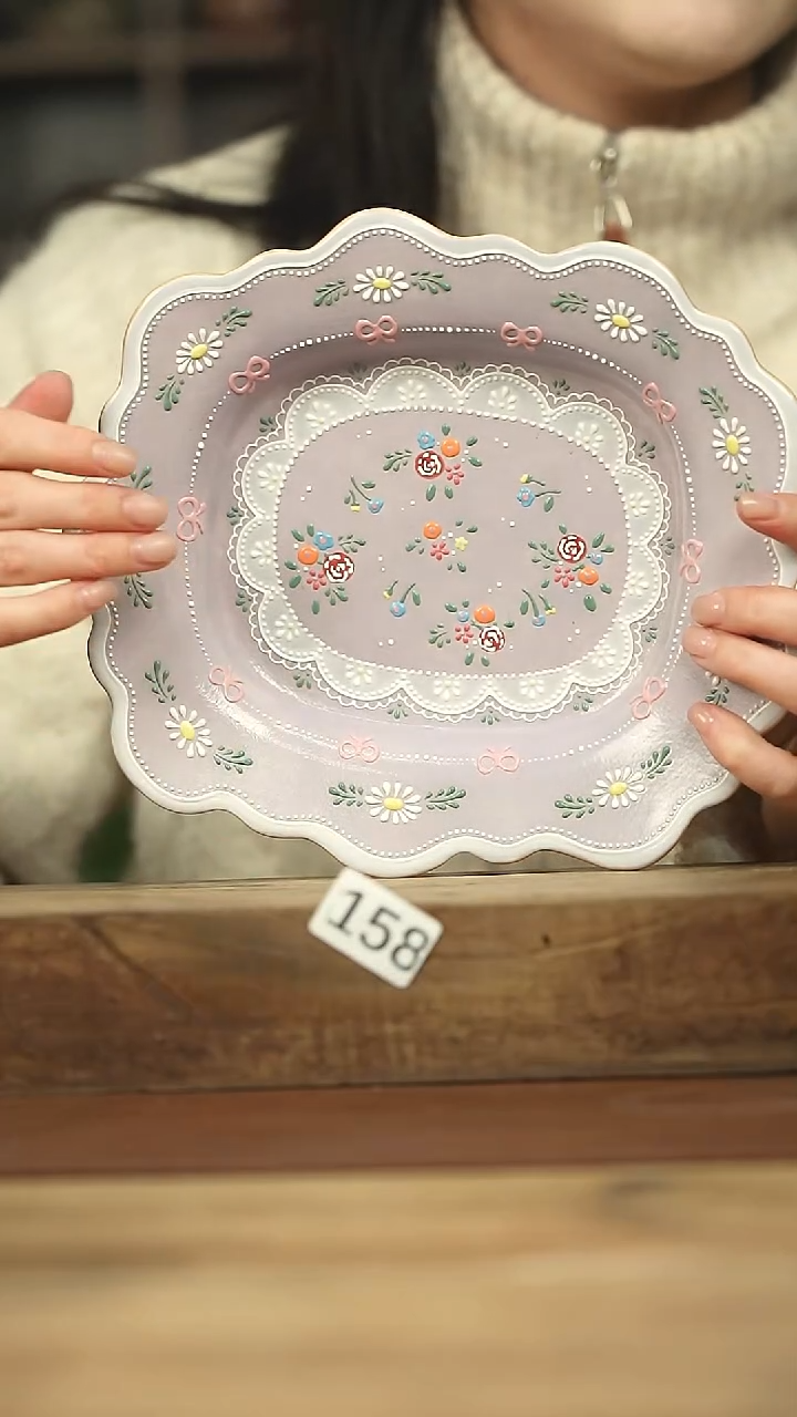 设计师手作！嘻嘻盘子系列！