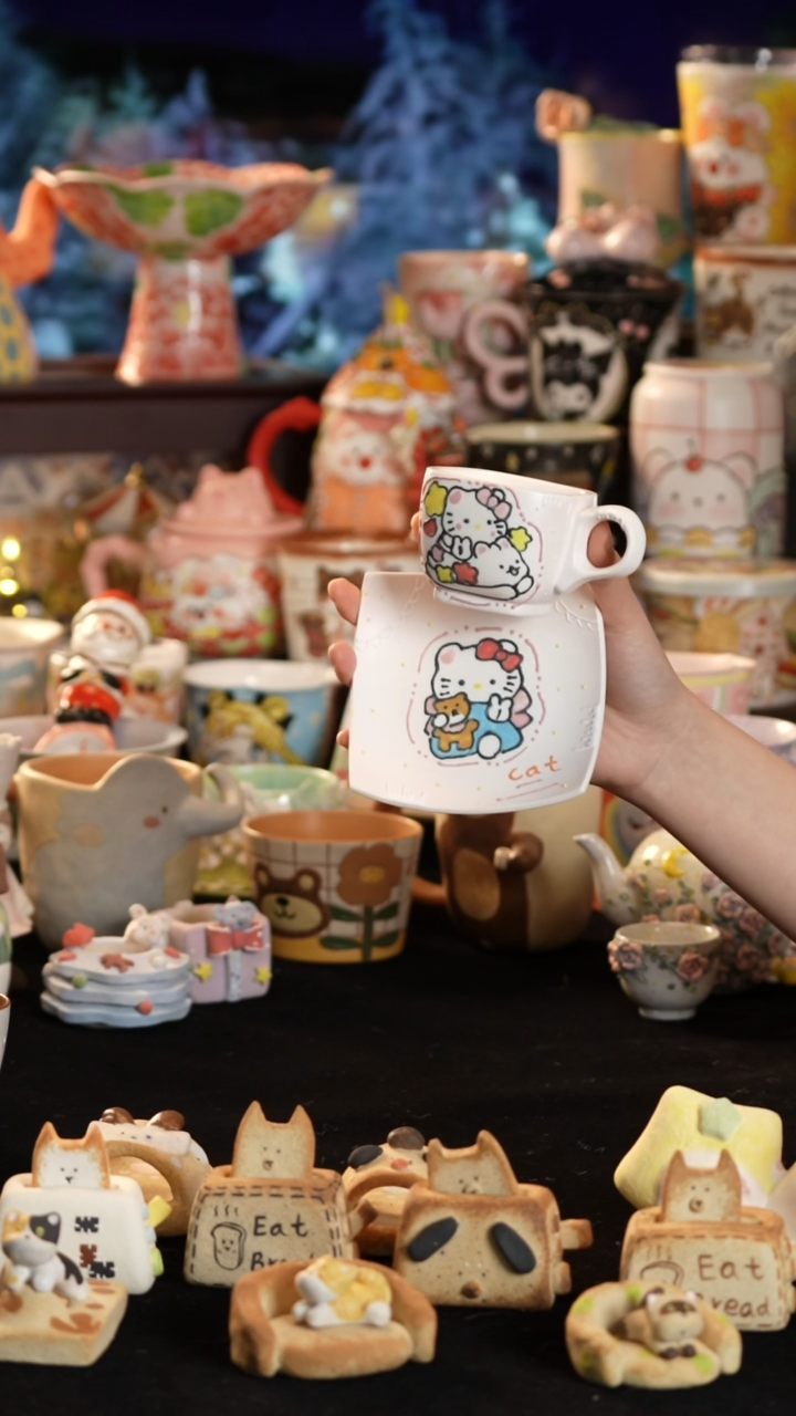 其他陶景德镇釉下彩手绘设计师款陶瓷