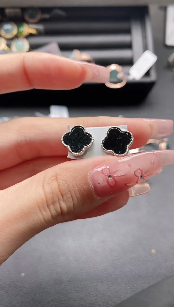 【闪购商品】翡翠戒指银S925镶嵌1111