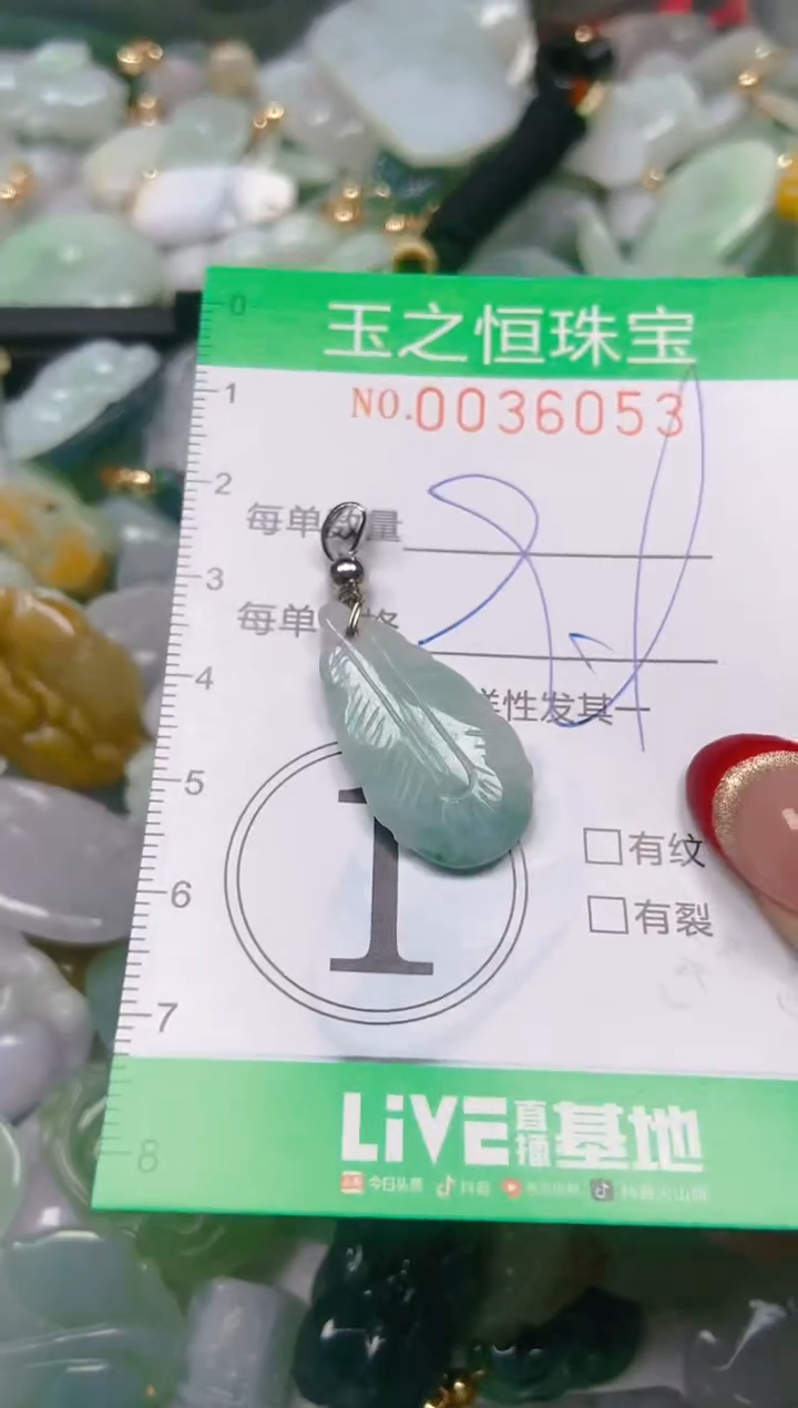 【闪购商品】翡翠颈饰未镶嵌闪购0036053