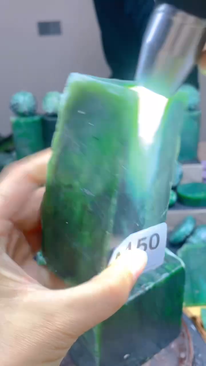 【闪购商品】和田玉（碧玉）珠宝半成品未镶嵌1