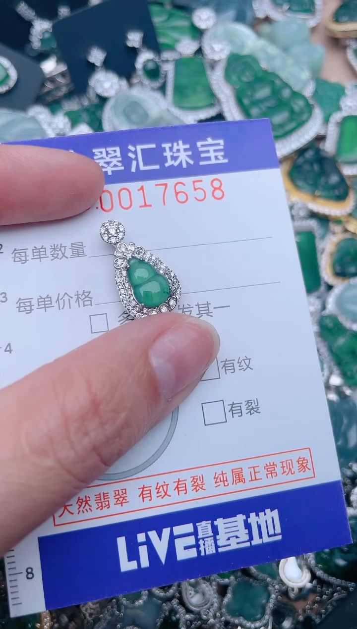 【闪购商品】翡翠颈饰未镶嵌17658.....1