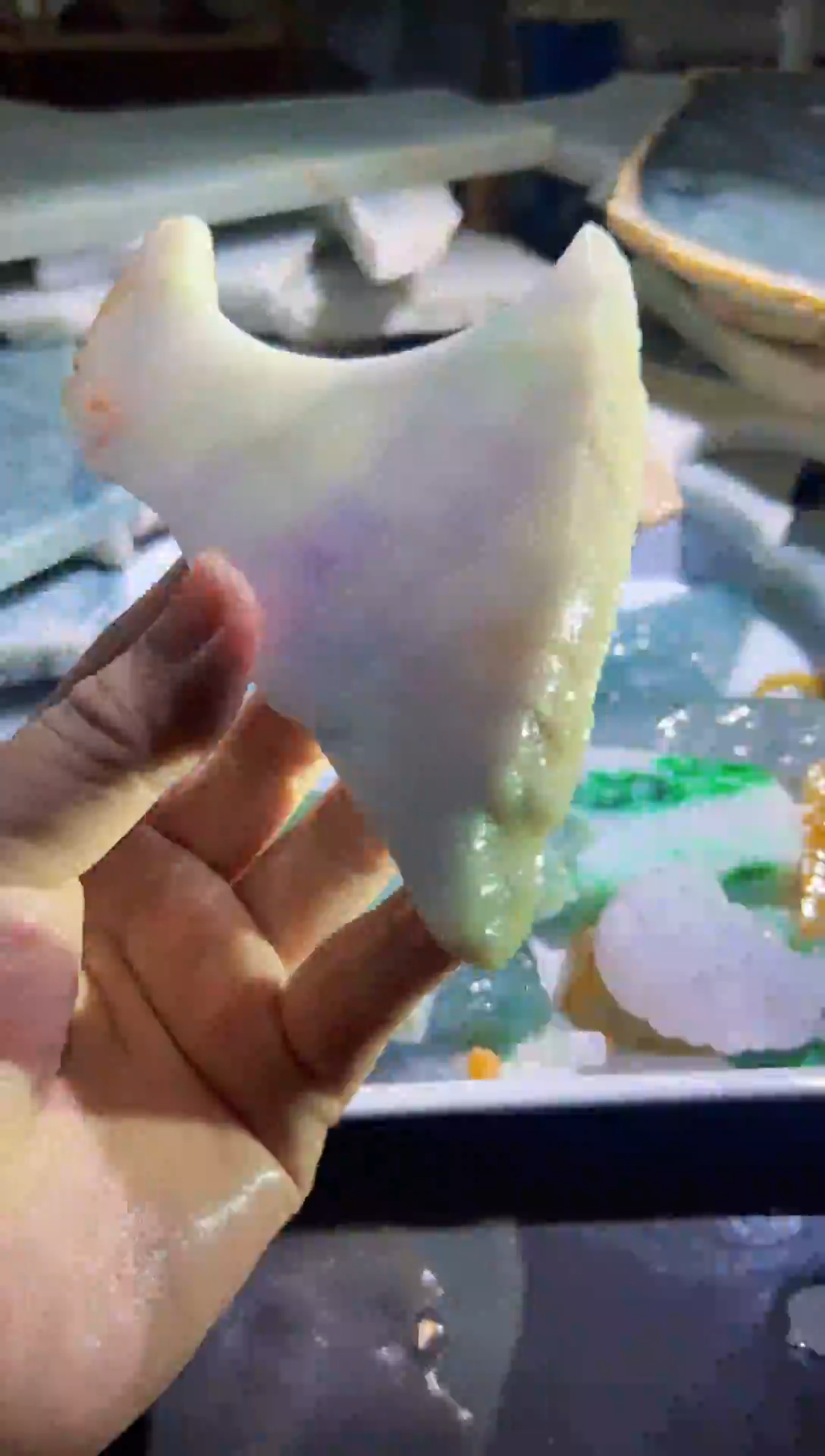 未镶嵌挂件翡翠天然缅甸翡翠A货
