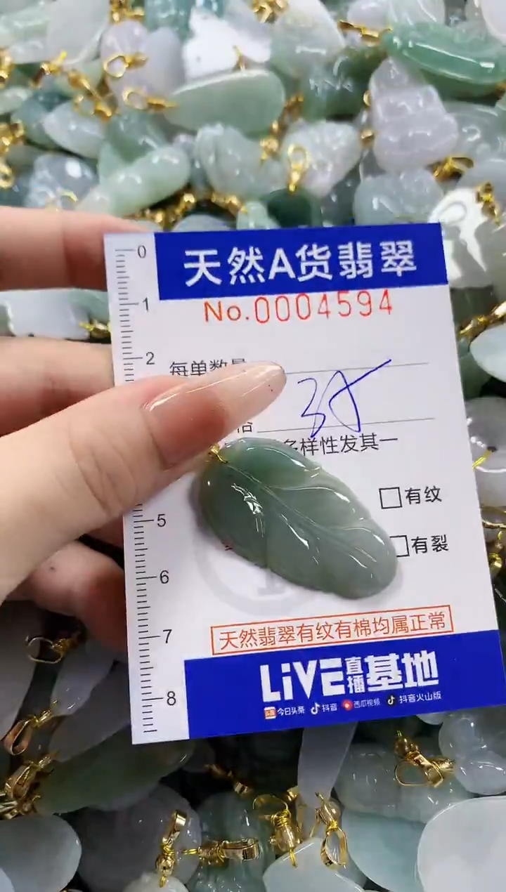 颈饰未镶嵌翡翠天然A货翡翠